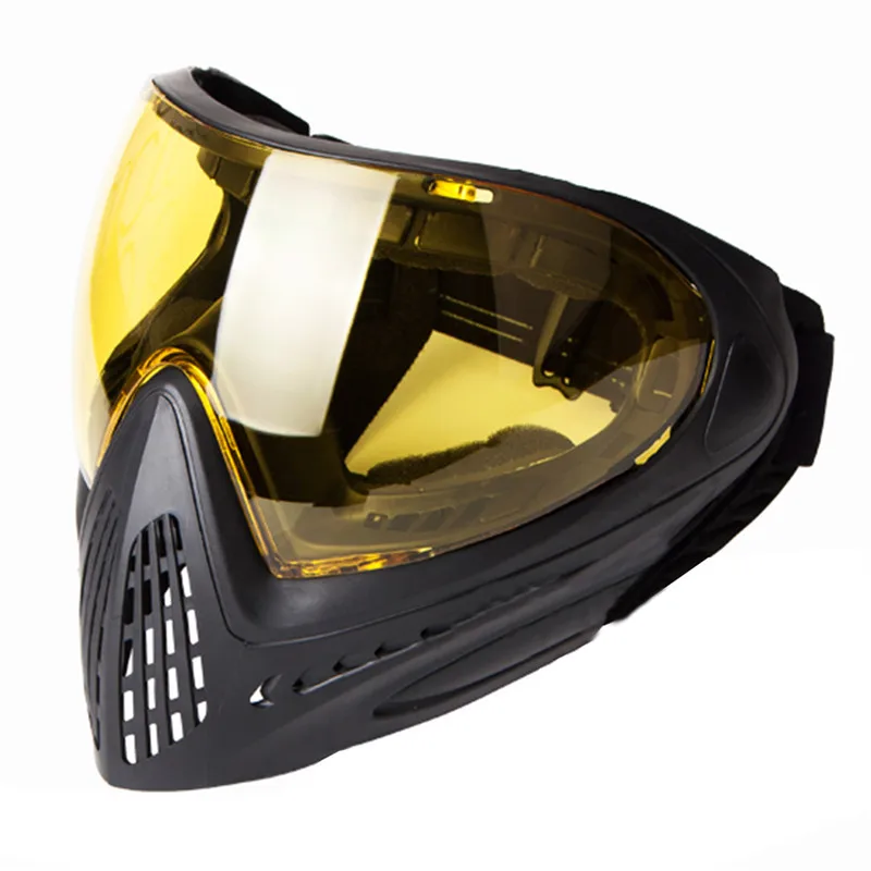 

2Pcs FMA F1 Tactical Anti-fog Safety Goggle Full Face Mask Airsoft Paintball Shock Resistance Protective Eyewear Mask Accessory