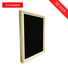 32-дюймовый дисплей digital signage реклама плеер настенное крепление цифровой Тотем дисплей дерево цифровая фоторамка