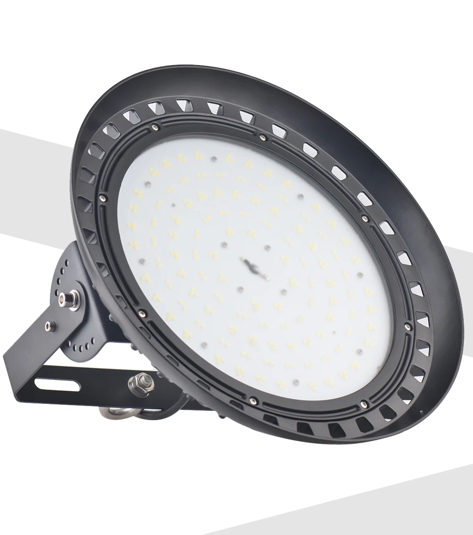 Гарантия 5 лет водонепроницаемый НЛО Led High Bay Light 100 Вт 150 Вт 200 Вт IP65 промышленная лампа мастерская Гараж склад стадион рынок