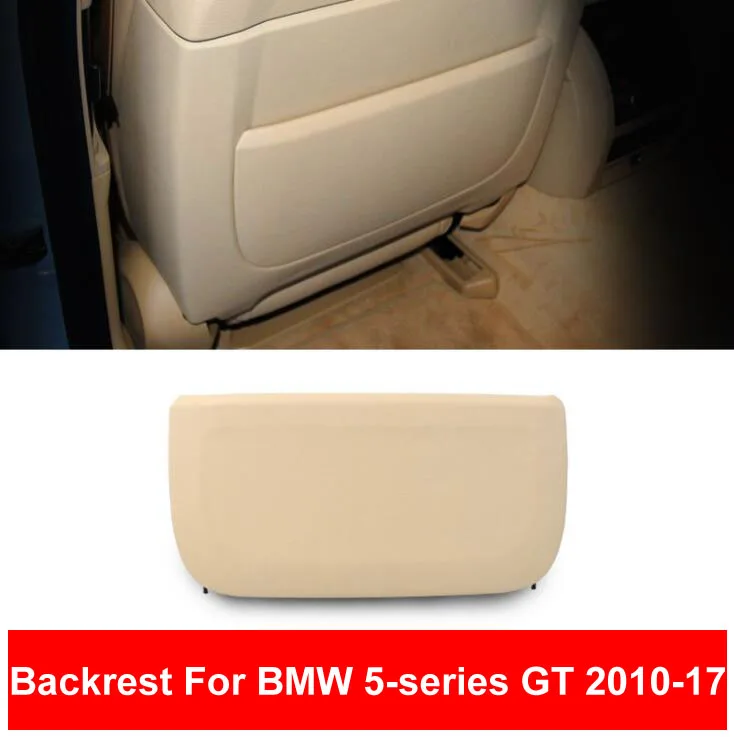 

LHD RHD Beige Car Seat Back Backrest Panel Part Genuine Leather Cover Replacement For BMW F10 F11 F01 F02 5 series GT & 7 series