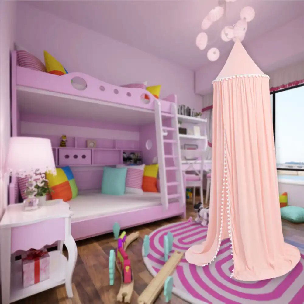 Cotton Baby Canopy Mosquito Net Anti Mosquito Princess Bed Canopy - Cotton Baby Canopy Mosquito Net Anti Mosquito Princess Bed Canopy