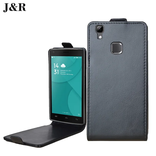 for doogee x5 max case high quality pu leather cover flip vertical