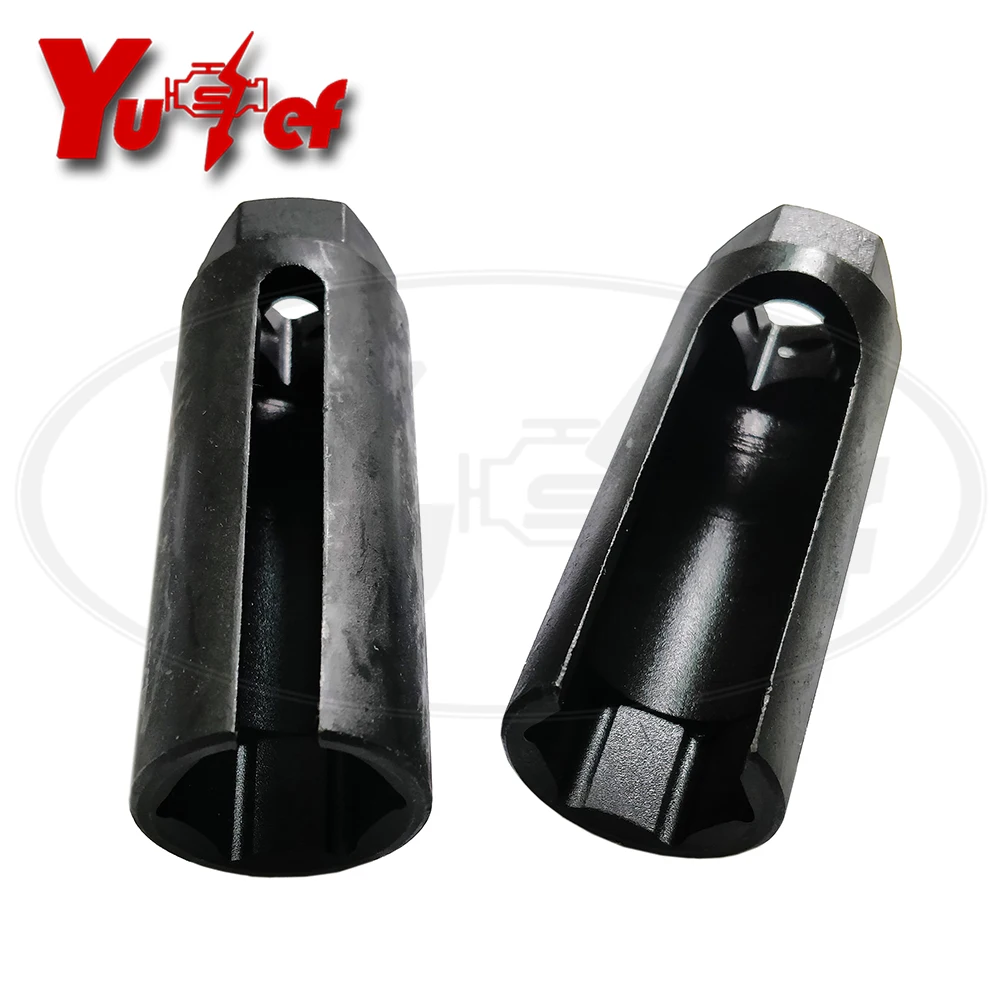 

1pc Universal 22mm 7/8" Oxygen Sensor Socket 12.5mm 1/2" Drive Disassembly Tool Oxygen Sensor Removing Tool