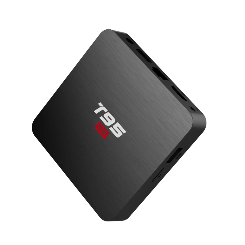 

Android TV Box T95S2 Android 7.1 Amlogic S05w smart tv box Quad Core Media Player with Digital Display HDMI HD 4K WiFi 2.4G