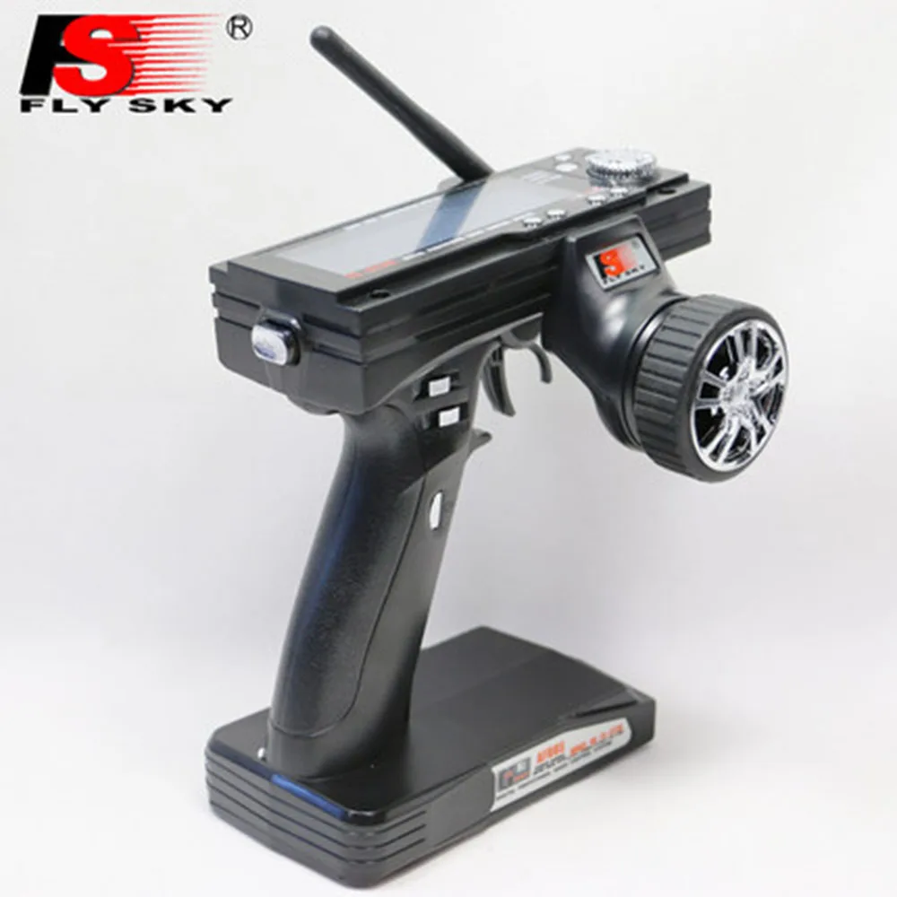 

1 Piece Flysky FS-GT3B FS GT3B 2.4G 3CH Gun Remote Control System Transmitter with Receiver For RC Car Boat with LED Screen