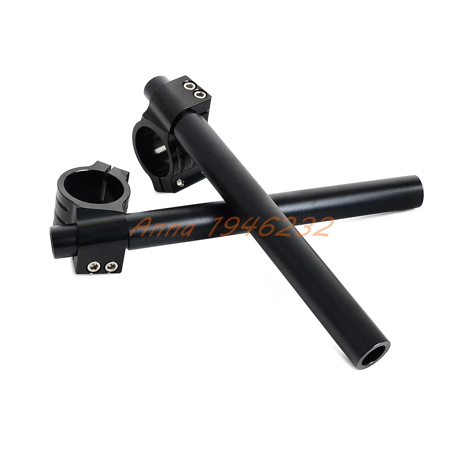 New 1 41mm Clipons Clip On Handlebars For Harley Davidson Dyna Softail Touring Tour Glide Motocross
