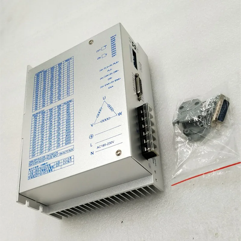 Цифровой шаговый двигатель драйвер 7A AC 220V 3 фазы LC3722A для NEMA42/Nema51 шаговые