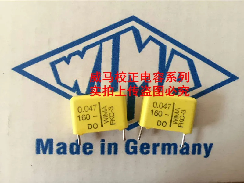 2020 hot sale 10pcs/20pcs WIMA capacitor FKC3 160V 0.047UF 160V 473 47NF P: 15mm Audio capacitor free shipping hot sale 10pair 30pair sanyo 2sa1011 2sc2344 2sa1011 2sc2344 e files audio electronics free shipping