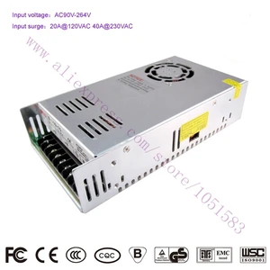 350W 12V 29A S-350-12 AC/DC импульсный источник Стандартный светодиодный/3d принтер Питание CE по ограничению на использование опасных материалов в производстве аутентификации Бесплатная доставка - изображение