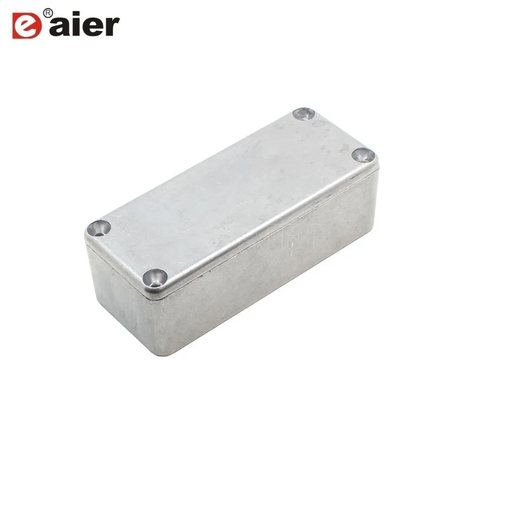 10 шт. 1590A Гитара педаль Stomp алюминиевый корпус коробка|guitar pedal|aluminum stomp boxaluminum pedal box |