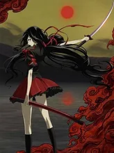 BLOOD-C Saya Cosplay Negro Camisa + Falda Roja Fashion Sexy Set Completo Uniforme de Anime Vestido de Falda S-XL
