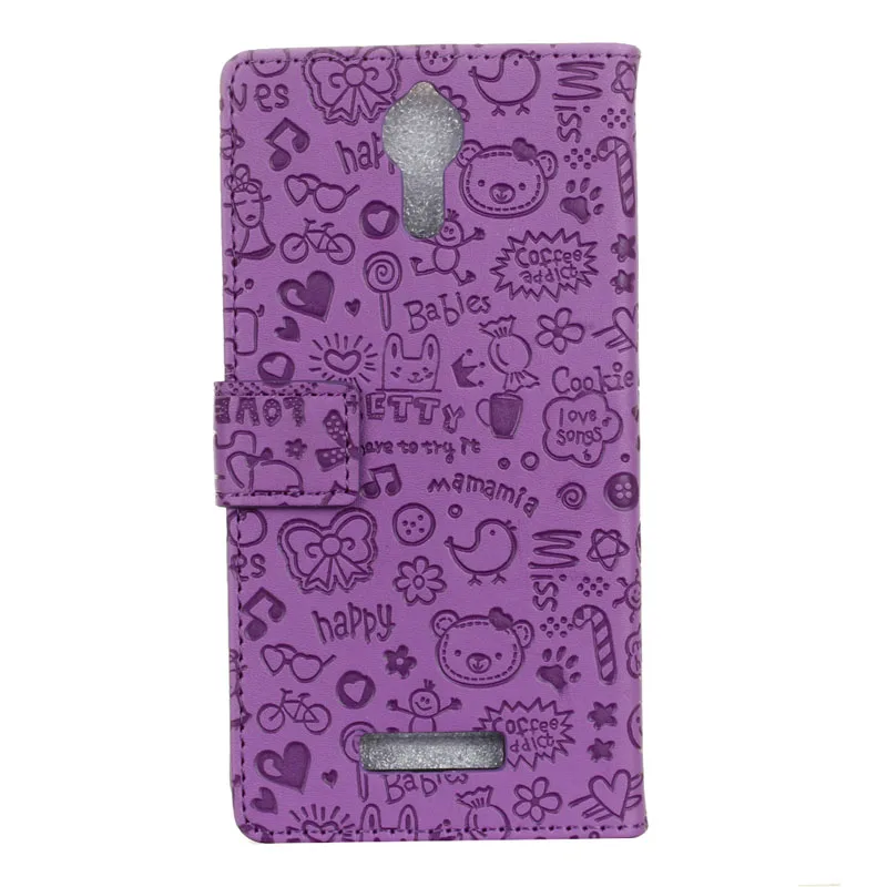 

for Acer zest plus high Quality Cartoon Magic girl PU leather stand cover,leather protective case pouch Zestplus Bag shell skin