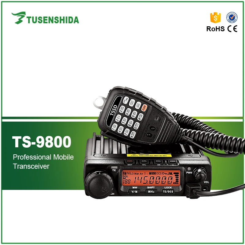 

Fast Shipping 2W Audio Output Powerful 136-174MHZ VHF Vehicle Transceiver