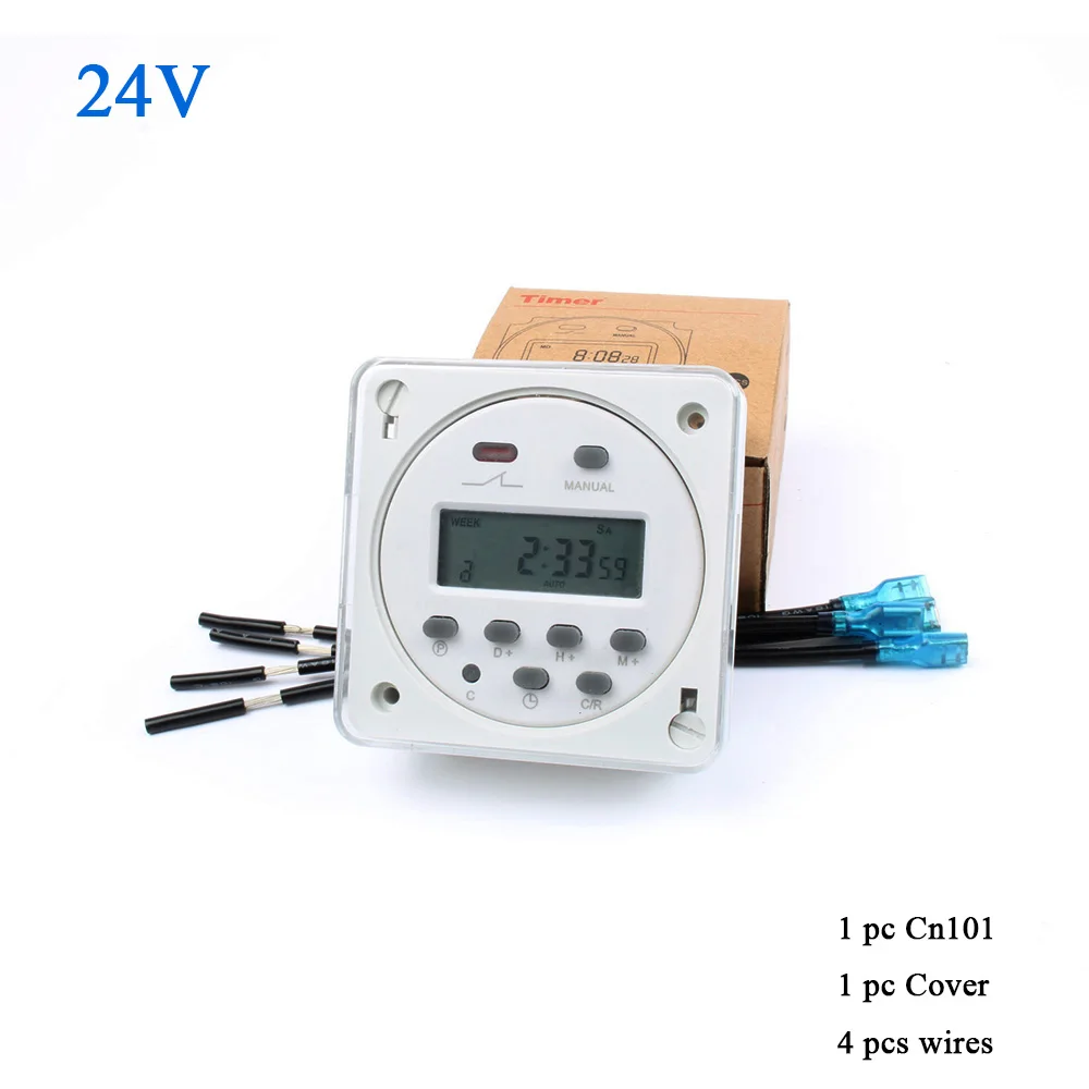 Interruptor Temporizador Cn101 Programable por Horas y Minutos GENERICO