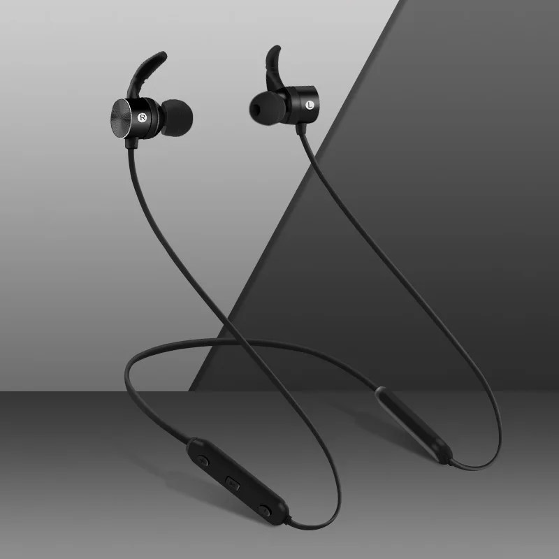 

2019 New Sport In-Ear Wireless Bluetooth Earphone IPX5 Waterproof Automatic Connection Bluetooth Device Earbuds For All Phone