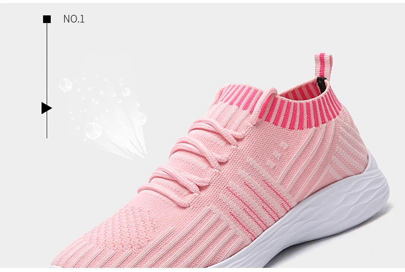 Women's Casual Shoes Woman Sneakers Socks Comfortable Soft Lady Top Quality Casual Flat Shoes Women Flats Sneakers Plus Size 41 9  (1)