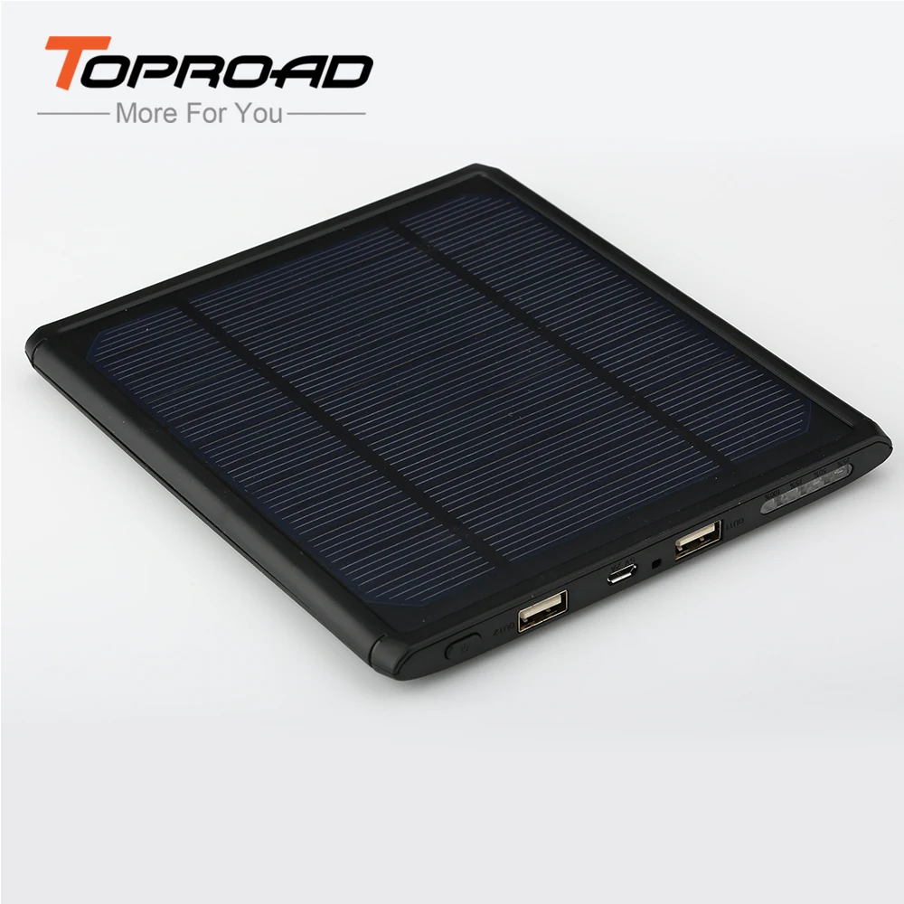  16000mAh Solar Charger USB Solar Power Bank Universal Portable External Cell Phone Charger Solar Panel Battery Carregador Solar 