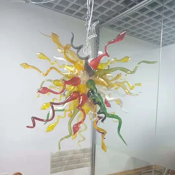 

Wedding Chandelier Hand Blown Glass Crystal Chandelier Luxury New Arrival LED Lighting Chandelier for Living Room Dining Room