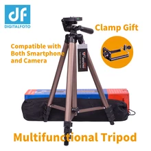 DIGITALFOTO WT3130A Mini Tripod smartphone Camcorder camera tripod stand for iphone X Panasonic Canon Nikon Sony