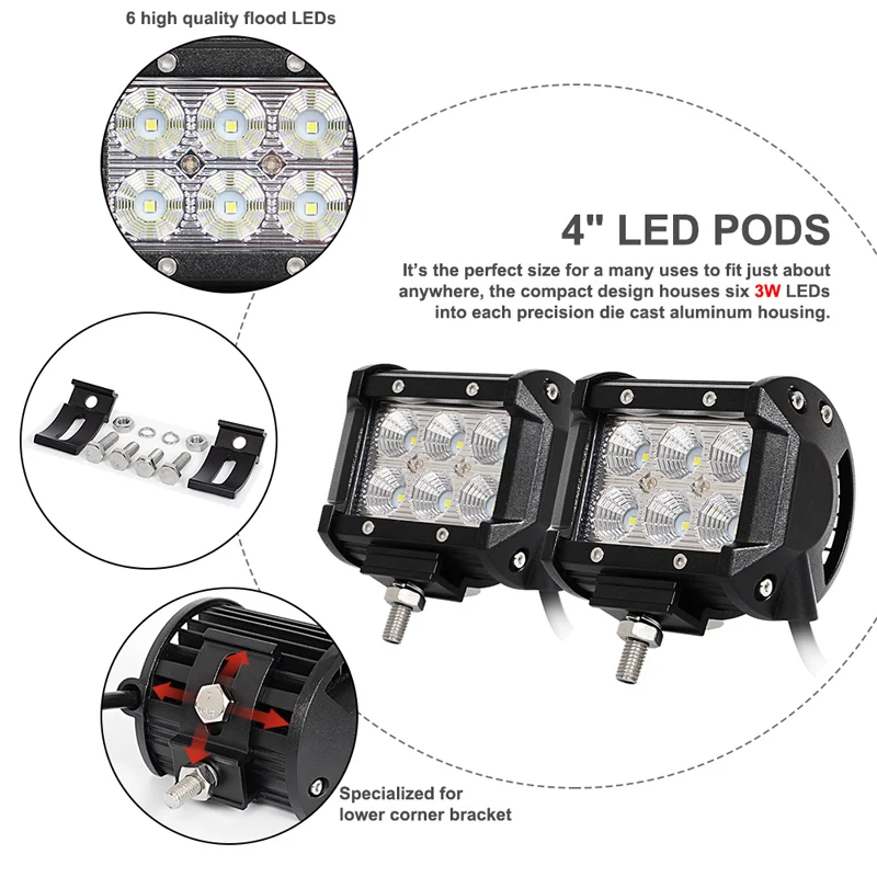 52 inch CREE led  light bar for jeep wrangler JK kit (2)
