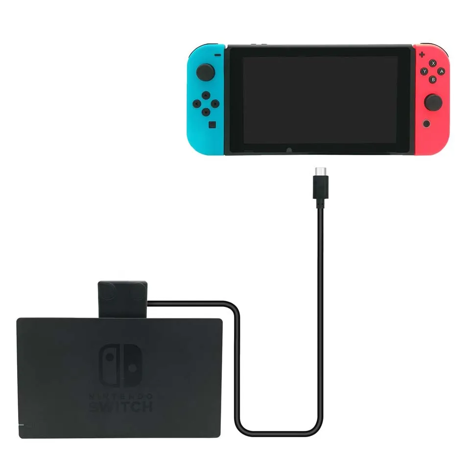 

Nintend Switch Dock Extension Cable 3.28ft Data Cable Support 10Gbps Transfer Rate Support Type-C Port Charging Devices