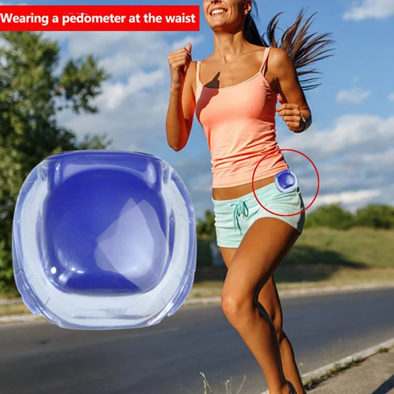 

3D Pedometer LCD Multifunction Pedometers Portable Walking Step Counter Calorie Calculation Count Health Monitoring
