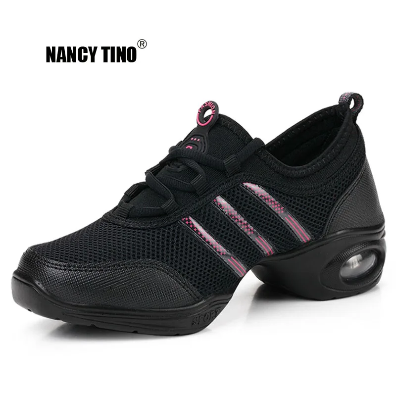 NANCY TINO Soft Outsole Breath Dance Shoes Women S