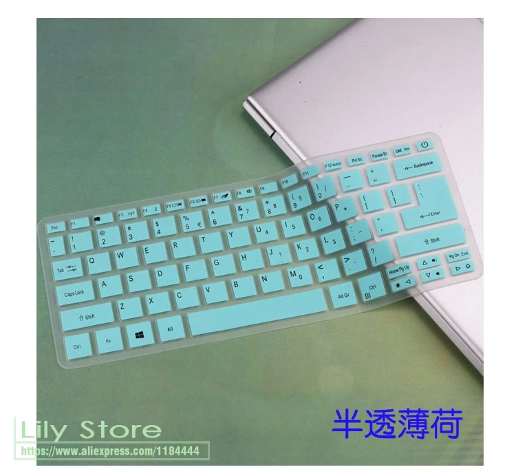 Для Acer Swift 3 Sf314 52 54/Swift 1 Sf114 32 14 дюймов силиконовый чехол для клавиатуры защита кожи