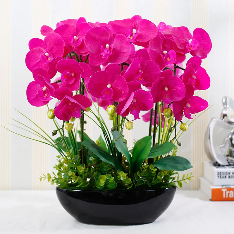 Number 19 Jardim керамика деко дом jarrones decorativos moderno ВАСО de flor de Lis аксессуары для украшения дома Современные teraryum ваза для цветов - Цвет: Number 19
