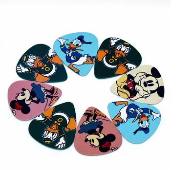 

100pcs Guitar Pick Thickness 0.46mm 0.71mm 1.0mm Material For Environmental Protection Plastic Guitar Accessories Musical Picks