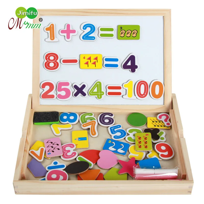 

Wooden Magnetic Puzzle Toys Children 3D Puzzle Figure Learning toys for children