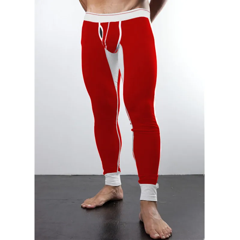 2017 PYONGRAINS Brand Name Cotton Thermal Underwear Thermo Underwear Man Long John Underpants S M L XL Wholesale Retail