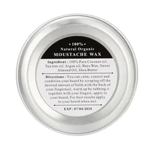 Новинка, 30 г, мужское масло для бороды, здоровый увлажняющий сглаживающий бальзам для усов, мягкие мужские средства для ухода за бородой, кондиционер, инструменты для формирования формы