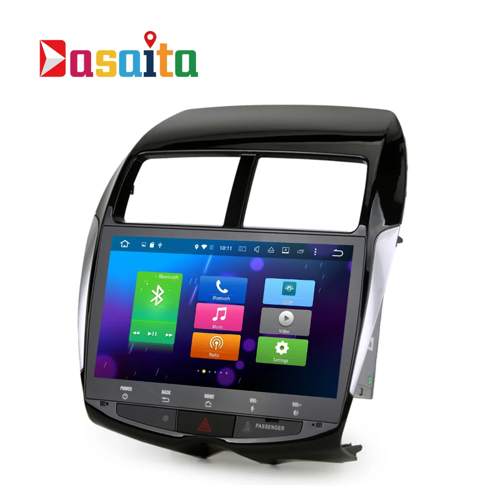 Discount 10.2" Android 6.0/Android 8.0 Car Radio GPS Player for Mitsubishi ASX 2010 2011 2012 Auto Stereo Navigation Audio Head unit 4G 3