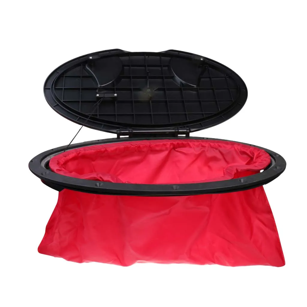 Perfeclan Heavy Duty 20' Deck Hatch Lid Cover & Waterproof Bag Kayak Rib Boat Sail DIY Heavy Duty 