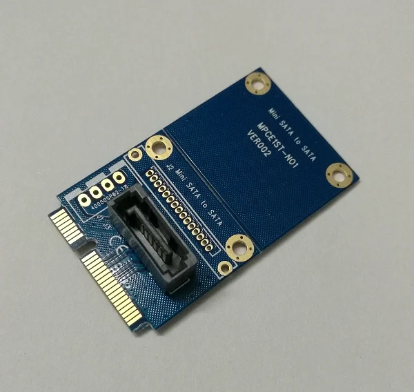 10pcs mSATA to SATA Adapter Mini PCIE PCI E Express slot mini SATA to 2 ...