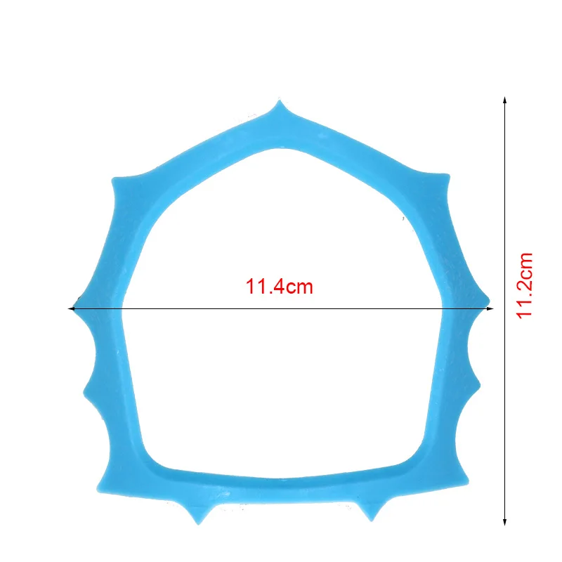 5 шт./компл. пластиковая Перемычка резиновая для зубного протезирования Рамка Держатель одноразовый аппарат, способный выдержать автоклавную обработку резиновый барьер кронштейн Distracter лабораторный инструмент