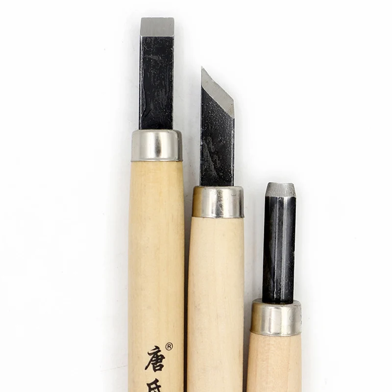 

3 Pcs/set Wood Carving Knife Tool Set Multi-function Woodworking Hand Tools for Carving Enthusiasts