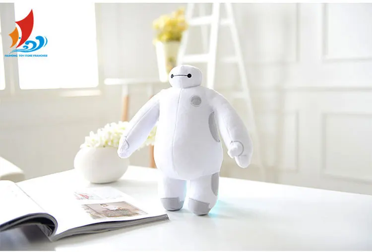 Высокое качество большой размер 50 см Baymax мультфильм фильм плюшевая Мягкая игрушка игрушки Большой Герой 6 детские игрушки baymax плюшевые дети подарок 40 и 30 см