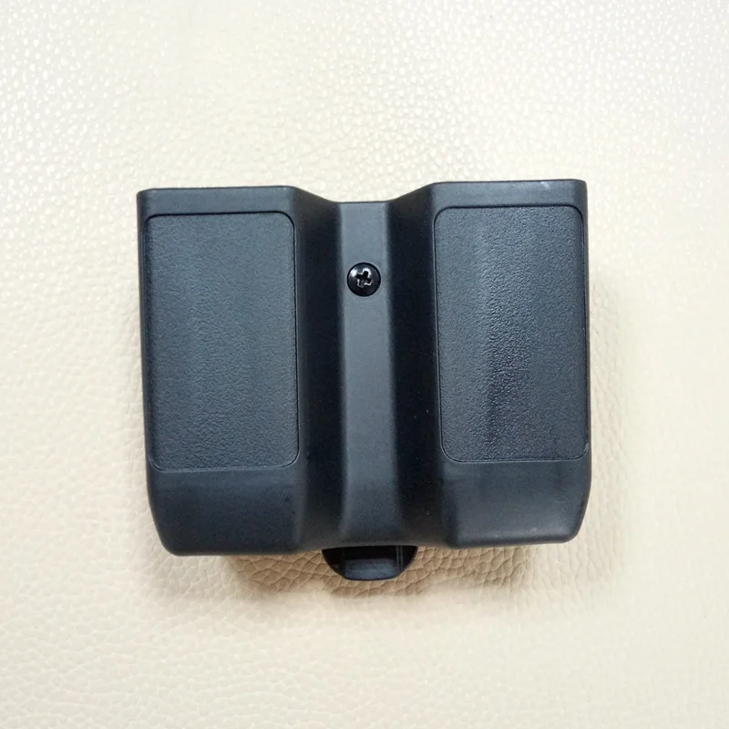 

Double Stack Magazine Pouch Case Universal Pistol Mag Box for Colt 1911, Beretta m92 m9 , Sig P226, HK USP ,Glock 17 19