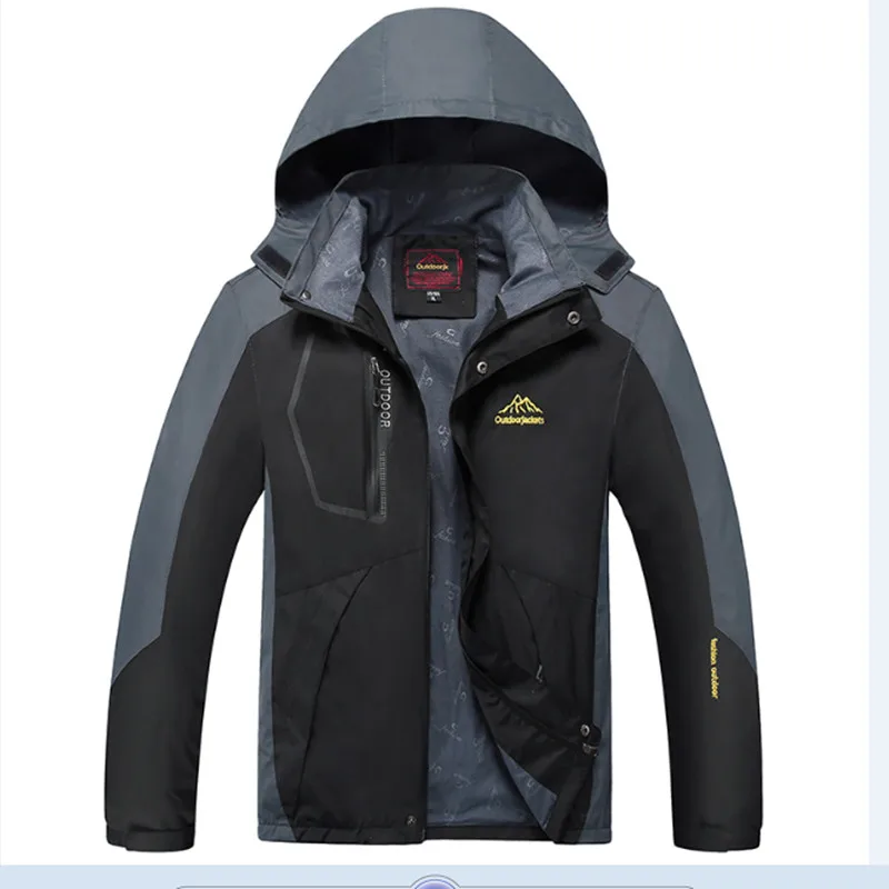 Новая мужская флисовая куртка для альпинизма, дождя, рыбалки, походов, кемпинга, рыбалки, ветровка, куртка, водонепроницаемая, L-9XL