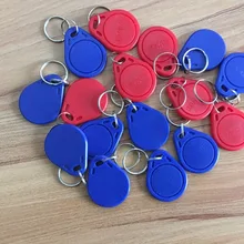 1000 шт./пакет S50 RFID 13,56 МГц IC ключ-брелок для ключей IC карты синий Китай Фудань чип с ближней бесконтактной связью(за исключением galaxy S4