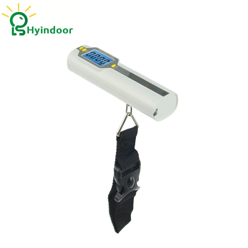 50kg/10g Luggage Scale LCD Electronic Pocket Hanging Scale Portable