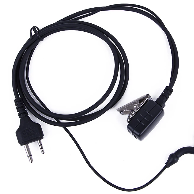 2 Pin PTT ушной крючок наушник микрофон для MIDLAND Walkie Talkie G6/G7/G8/G9 GXT550 GXT650 LXT80, LXT110, LXT112 CB радио
