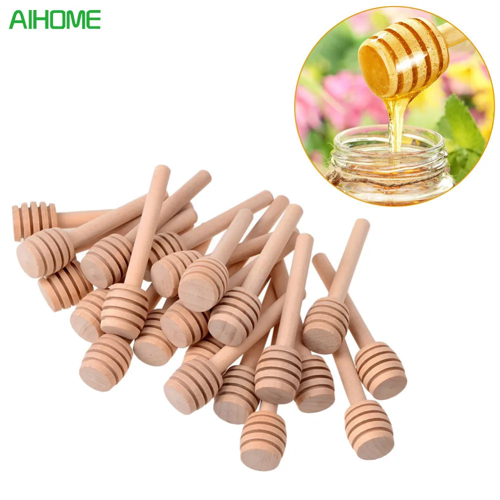 Buy 24pcs/pack 3 Inch Long Mini Wooden Honey Stick