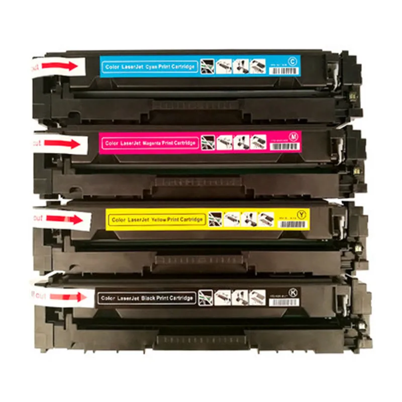 

Colour CF530A CF531A CF532A CF533 A205a Toner Cartridge Compatible for HP LaserJet Pro M154 M154nw M180n M181fw M180 M181