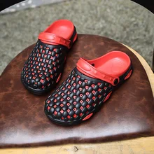 Мужская повседневная обувь г. летние клоги eva мужские слипоны садовая обувь легкие сандалии для мужчин пляжные шлепанцы Мужские Sandalias Hombre