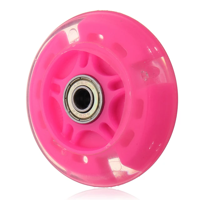 80mm Scooter Wheel LED Wheel Flash Light Up Wheel with 2 ABED 7