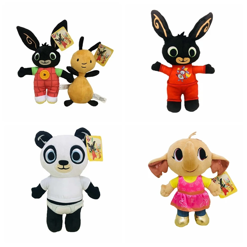 

Fnaf Funny Cartoon Bing Bunny Plush Toy Lola Bunny Rabbit Monkey Panda Stuffed Animals Plush Doll for Children Gifts