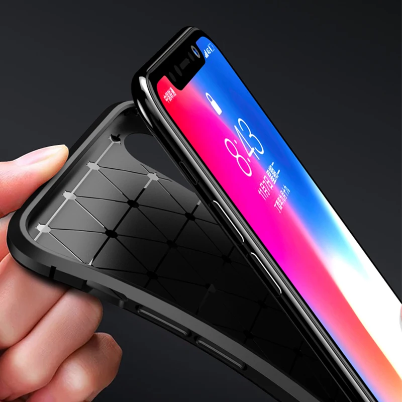 Силиконовый чехол для iphone Xs 11 pro Max Xr X 8 7 6 6s Plus 11pro матовый прочный Чехол из
